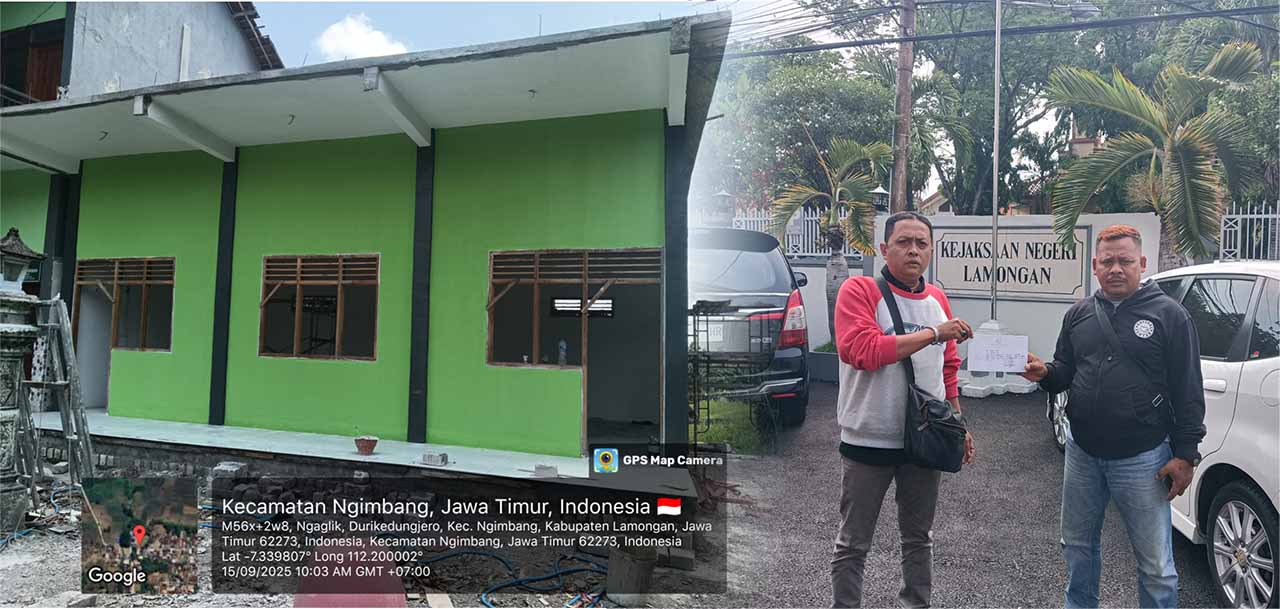 Lembaga KPK Tipikor Laporkan Pengurus TPQ Darul Hikmah ke Kejaksaan Negeri Lamongan