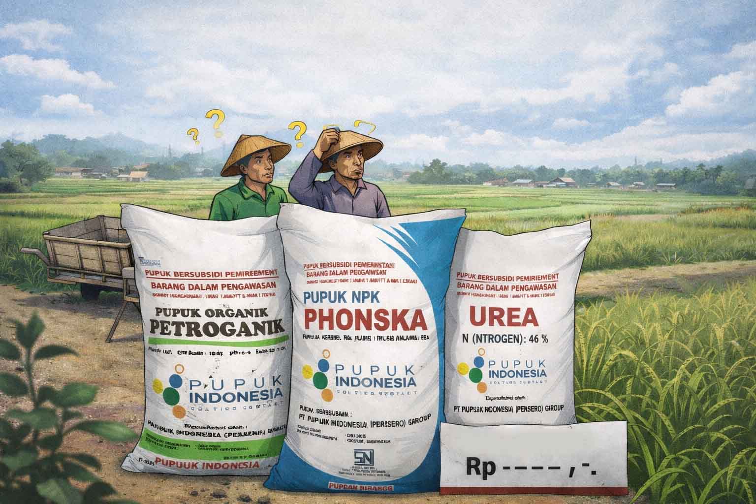 ilustrasi pupuk