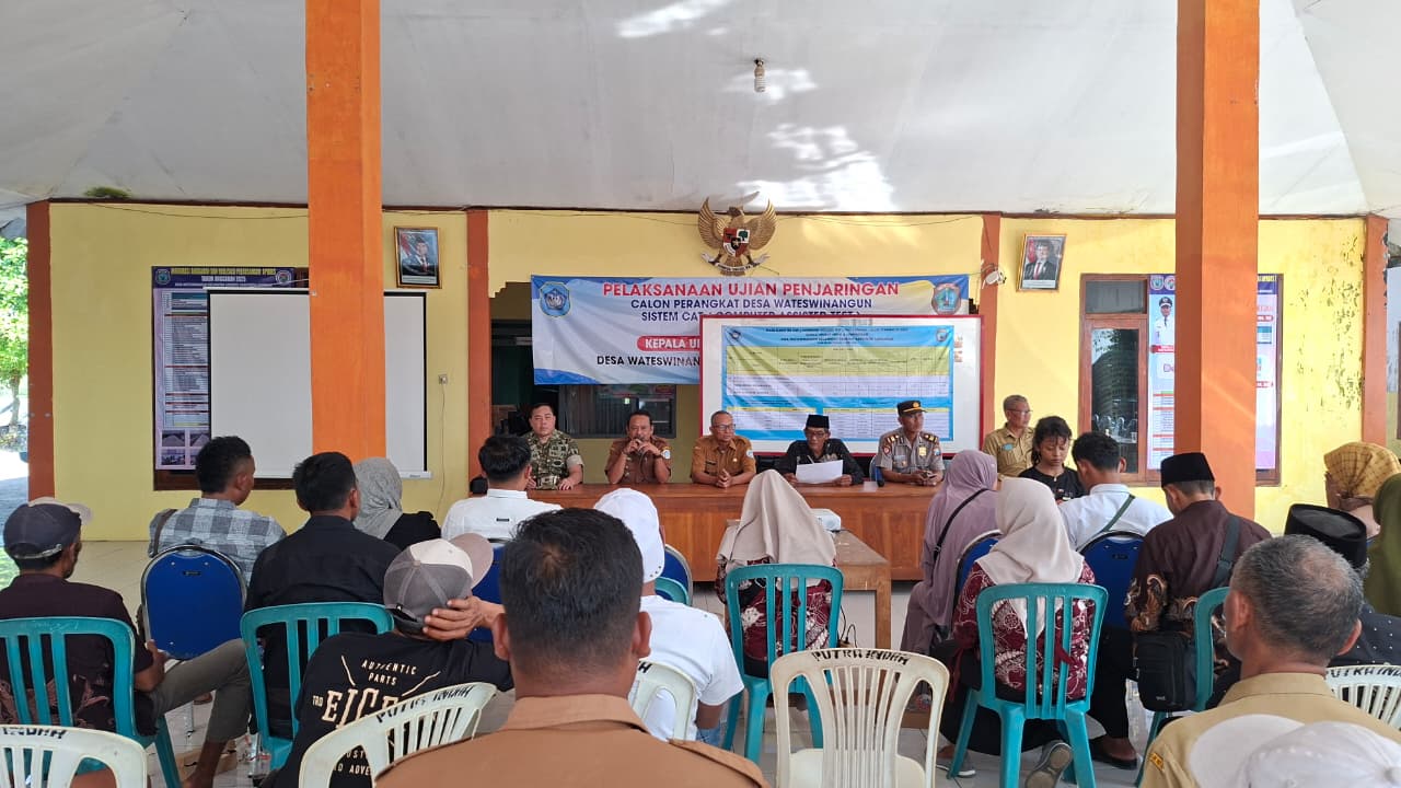 Pemdes Wateswinangun Sukses Gelar Seleksi Perangkat Desa Posisi Kaur Umum dan Administrasi