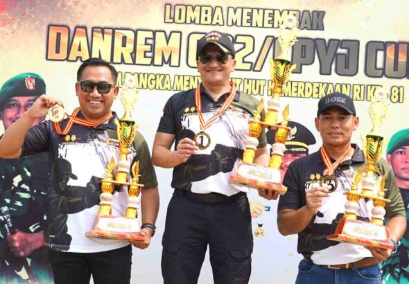 Danrem 082CPYJ Raih Juara 1 Eksekutif