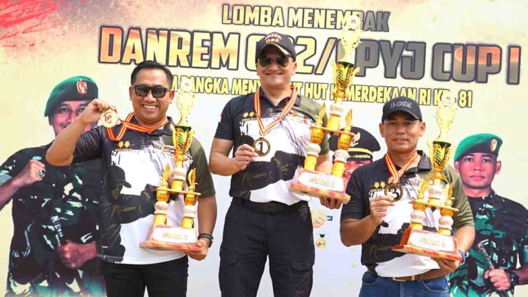 Danrem 082CPYJ Raih Juara 1 Eksekutif