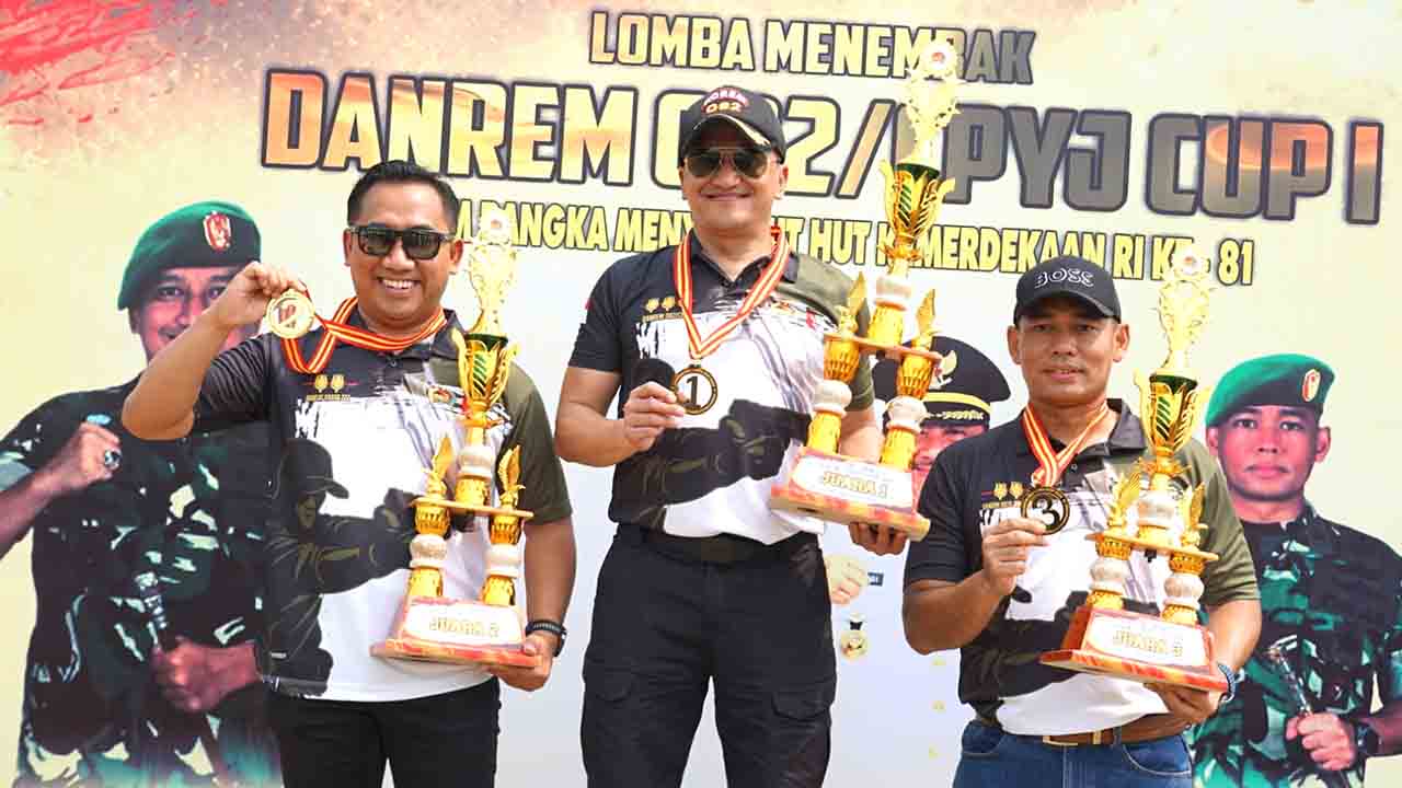 Danrem 082CPYJ Raih Juara 1 Eksekutif