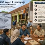Pihak Sekolah Berikan Klarifikasi Terkait Pelaksanaan Revitalisasi SD Negeri 4 Lamongrejo