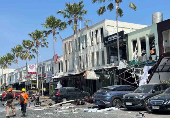 Pakuwon City Diguncang Ledakan